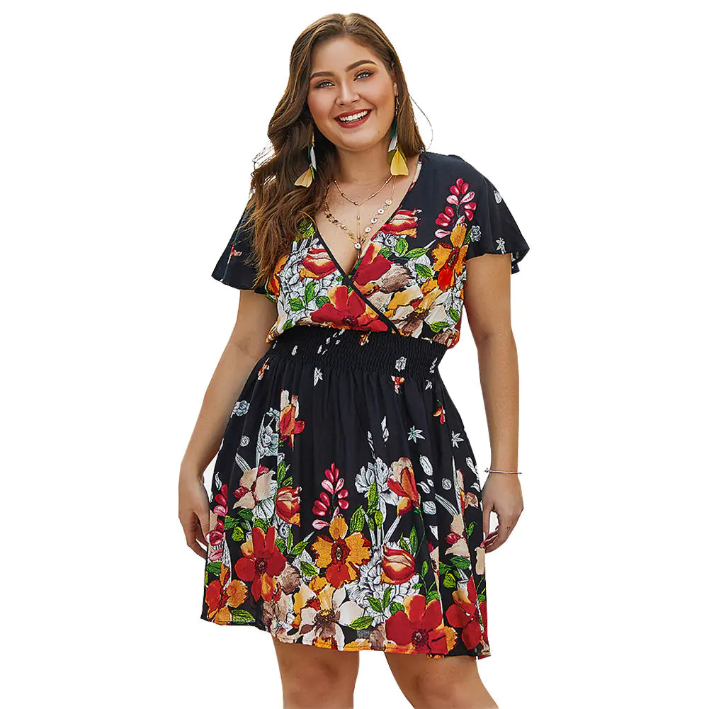 Spring Floral Dress for Women