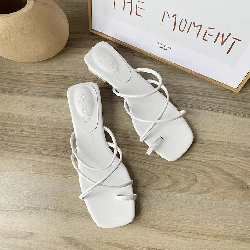 Comfortable Chunky Heel Mules for Women (Versatile)