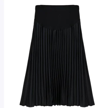 Summer Thin Pleated Skirt for Pregnant Women