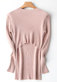 Fashionable Maternity Sweater with Turtleneck (Autumn/Winter)