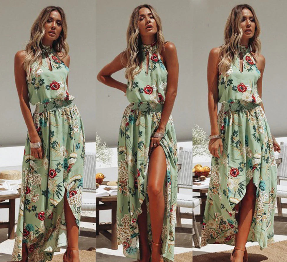 Bohemian Style Maxi Dress and Jumpsuit Collection