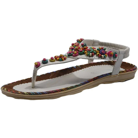 Beaded Beach Sandals for Women