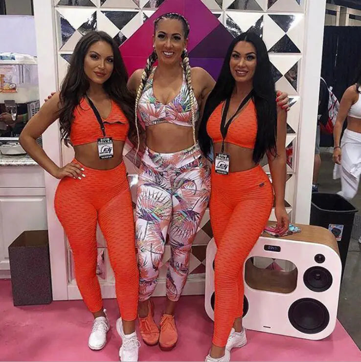 Yoga Set with Leggings and Workout Gear