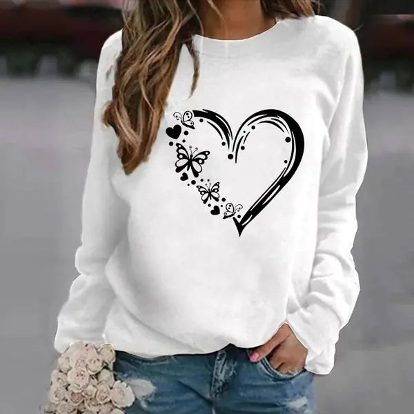 Casual Loose Sweatshirt for Women