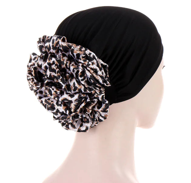 Multicolor Tapestry Scarf and Hat for Women