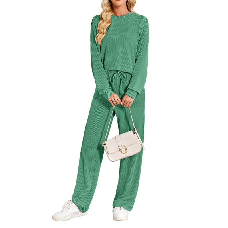 Two Piece Set Summer Lounge Tracksuit Outfits Shorts and Short Sleeve Tops Knitted Clothes