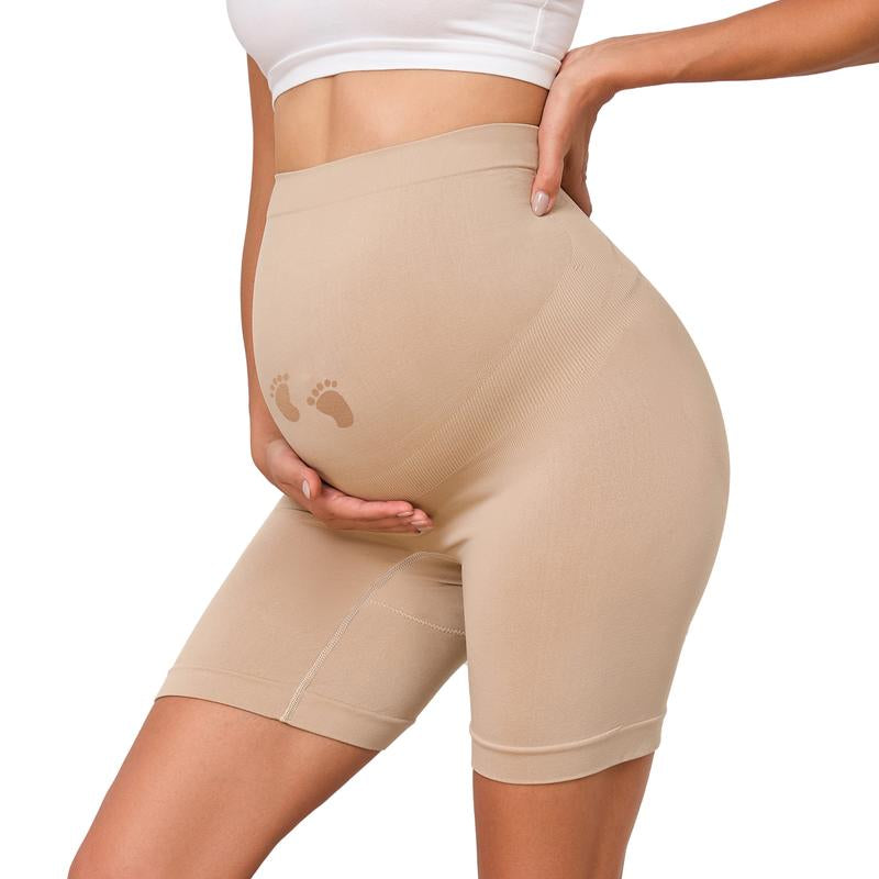 Maternity Shapewear for under Dresses over Belly Pregnancy Underwear Mid-Thigh High Waist Shorts Panties for Baby Shower Maternity Dress Maternity Underwear for All Trimester Maternity Fall Maternity Dress Maternity Clothes for Photoshoot