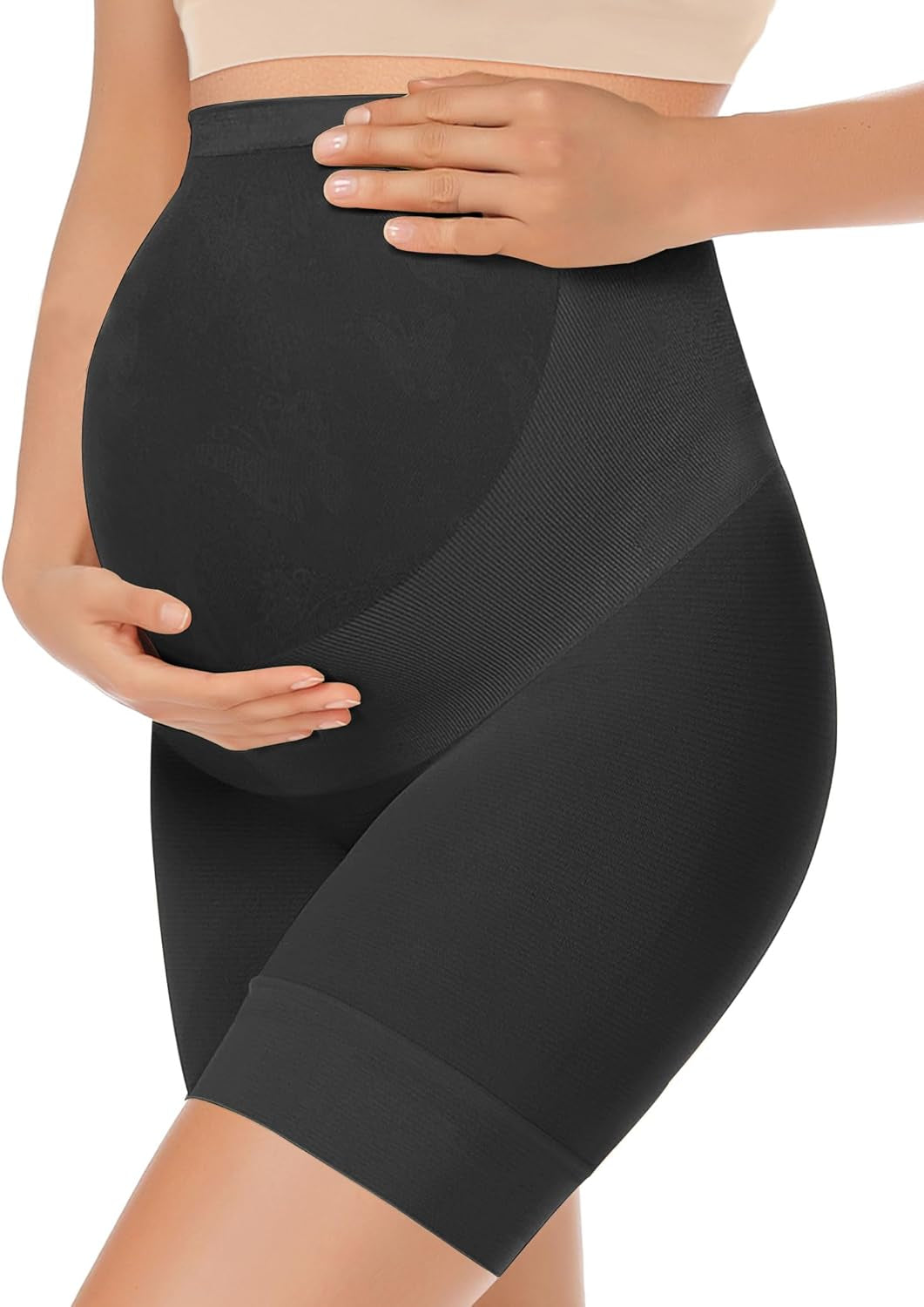 Shape Your Bump Seamless Maternity Shapewear for Dress, Pregnancy Postpartum Prevent Chafing Support-Underwear