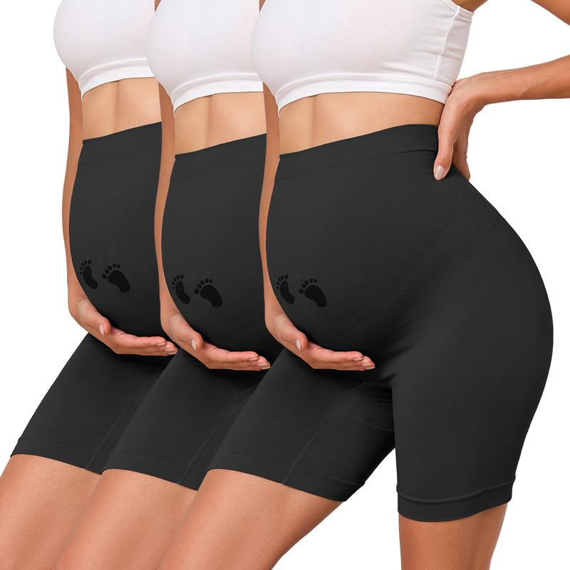 Maternity Shapewear for under Dresses over Belly Pregnancy Underwear Mid-Thigh High Waist Shorts Panties for Baby Shower Maternity Dress Maternity Underwear for All Trimester Maternity Fall Maternity Dress Maternity Clothes for Photoshoot