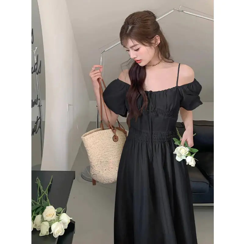 Off-Shoulder Summer Dress for Women
