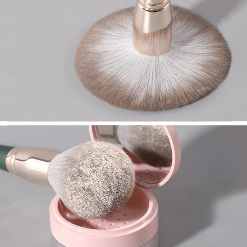 Makeup Brushes Set Large Fluffy Soft Eye Shadow Foundation Brush Women Cosmetic Powder Blush Blending Beauty Make up Tools