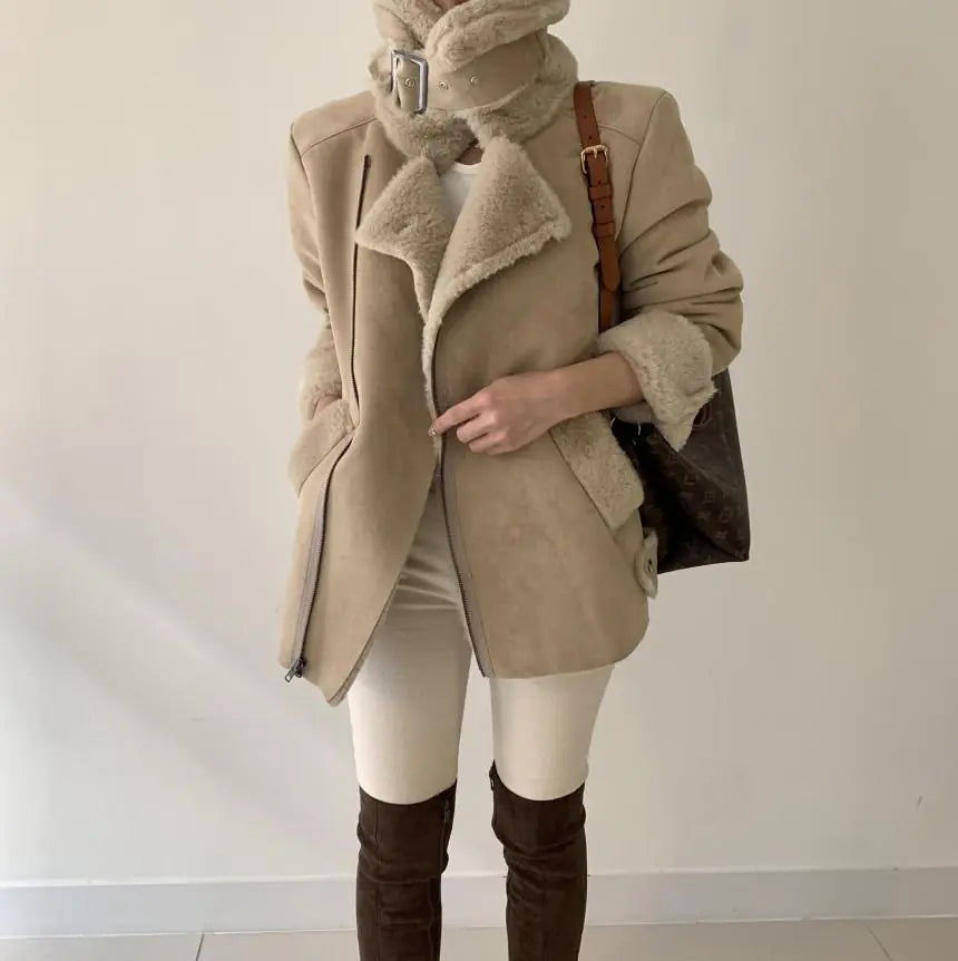 Thickened Long Sleeve Jacket for Women