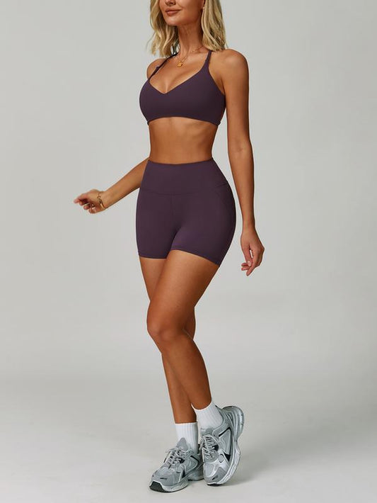Women'S Summer Sports Set for Yoga and Running, New Activewear for Gym Workouts, Stylish Fitness Clothing for Women, Workout Sportswear