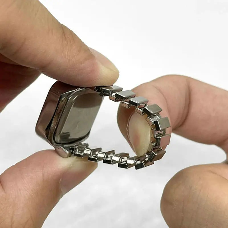 Vintage Y2K Finger Watch Rings