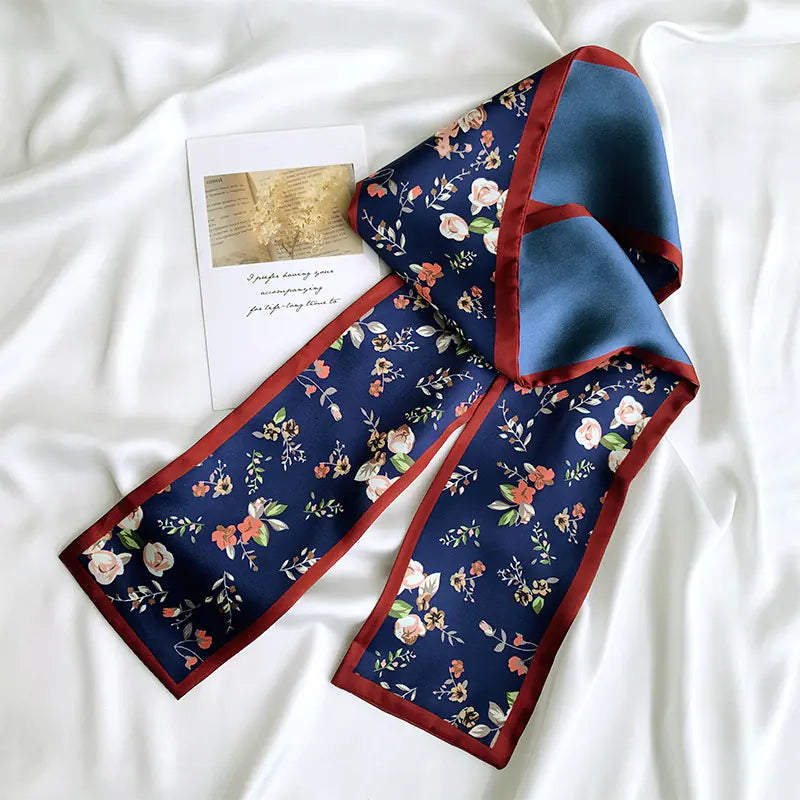 New Korean Style Creative Silk Scarf for Women