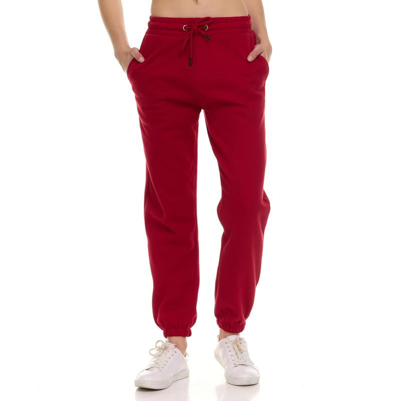 Sweatpants for Women, Closed Cinch Bottom Fleece Lounge Womens Oversized Joggers