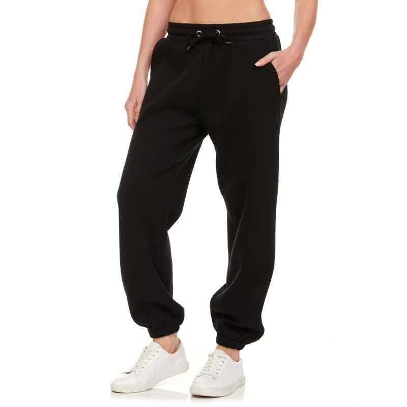 Sweatpants for Women, Closed Cinch Bottom Fleece Lounge Womens Oversized Joggers