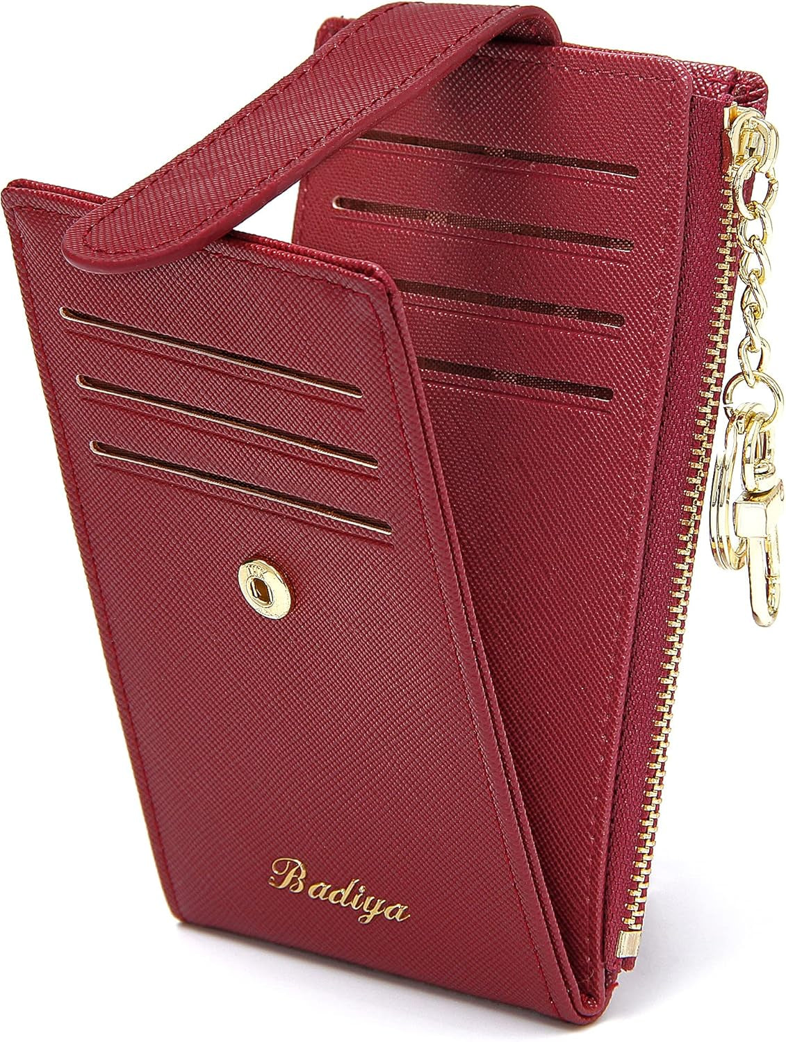 Card Holder Wallet for Women Rfld Slim Wallets Bifold Multi Card Case Coin Purse
