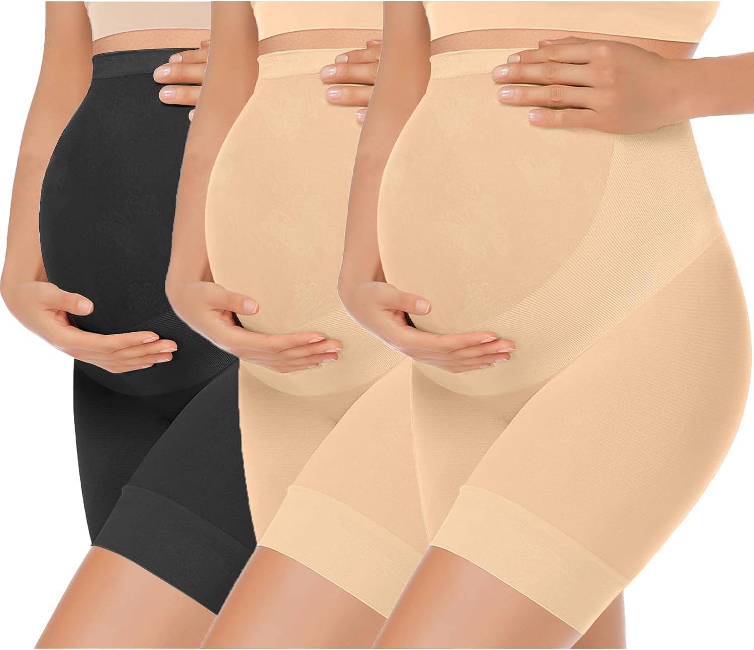 Shape Your Bump Seamless Maternity Shapewear for Dress, Pregnancy Postpartum Prevent Chafing Support-Underwear