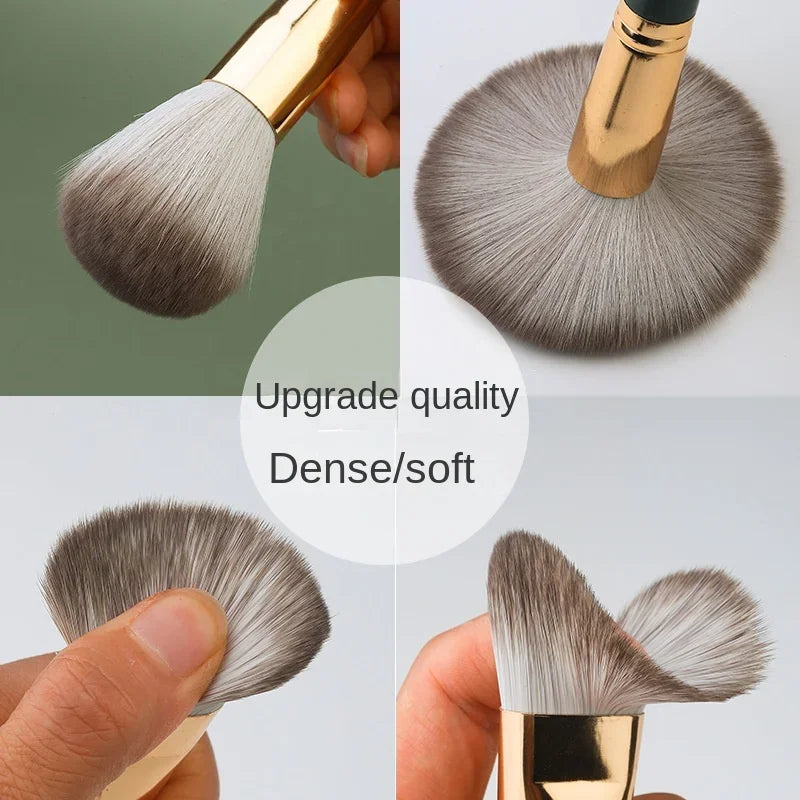 Makeup Brushes Set Large Fluffy Soft Eye Shadow Foundation Brush Women Cosmetic Powder Blush Blending Beauty Make up Tools