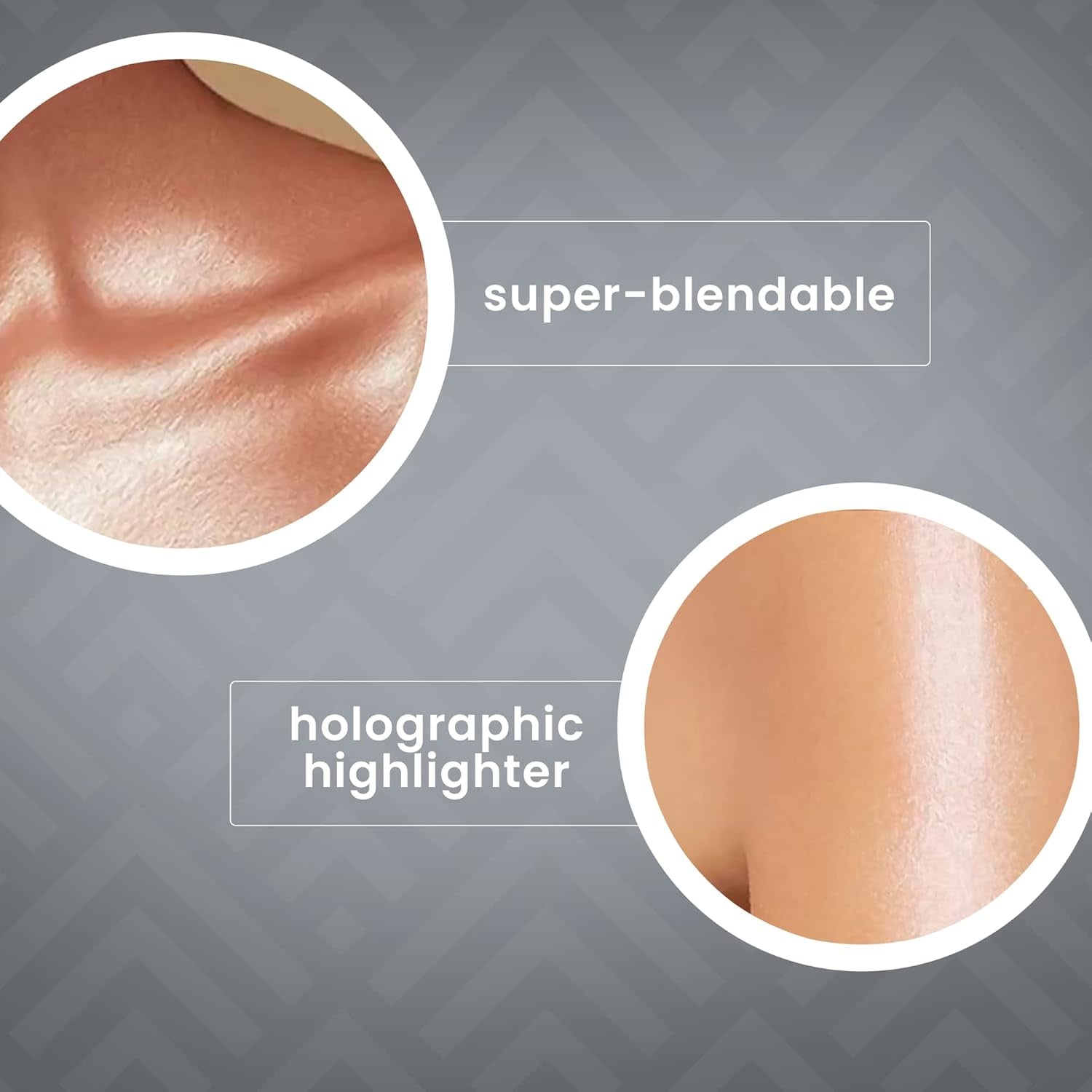 Cosmetics - Holographic Face Highlighter, Cream Lavender Highlighter Makeup Stick, Highly Pigmented Face Highlighter, Blendable Shimmering Highlight, Prismatic Glow, Cruelty & Paraben-Free