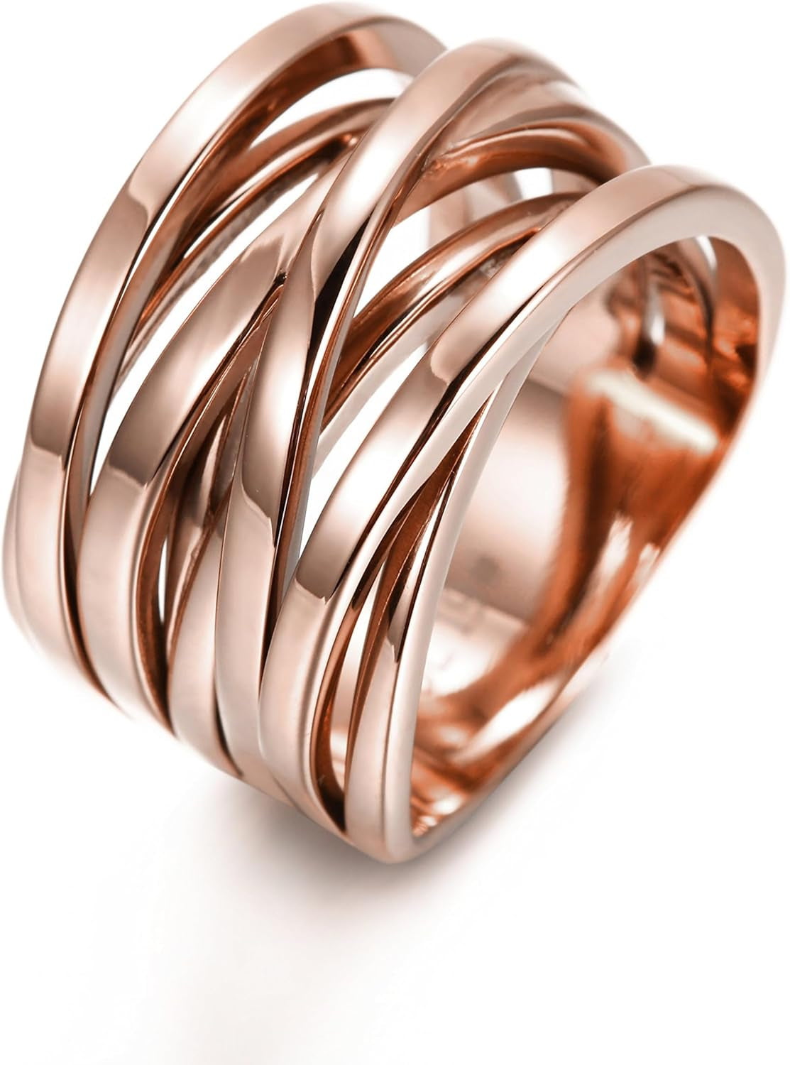 13.7MM Cross Ring Enhancers for Women Statement Engagement Ring for Men and Unisex Adults Silver Gold Rose Gold Plated Ring Customized Personalized