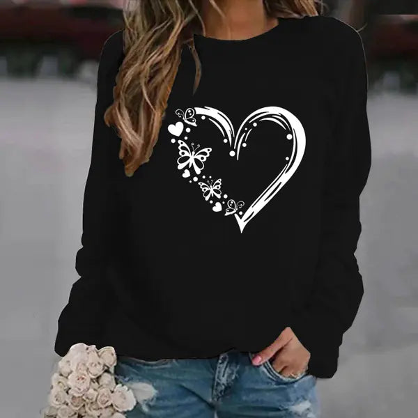 Casual Loose Sweatshirt for Women
