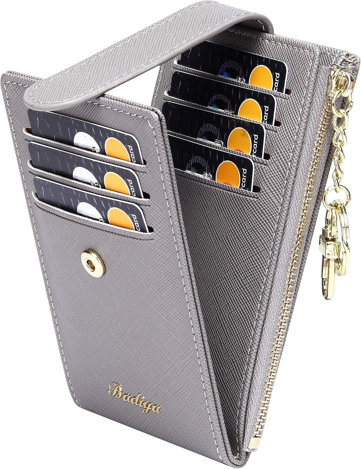 Card Holder Wallet for Women Rfld Slim Wallets Bifold Multi Card Case Coin Purse