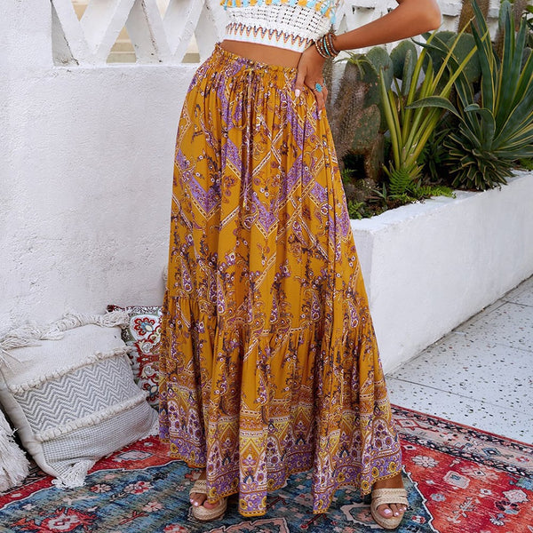 Oversized Swing Skirt Beach Dress for Women