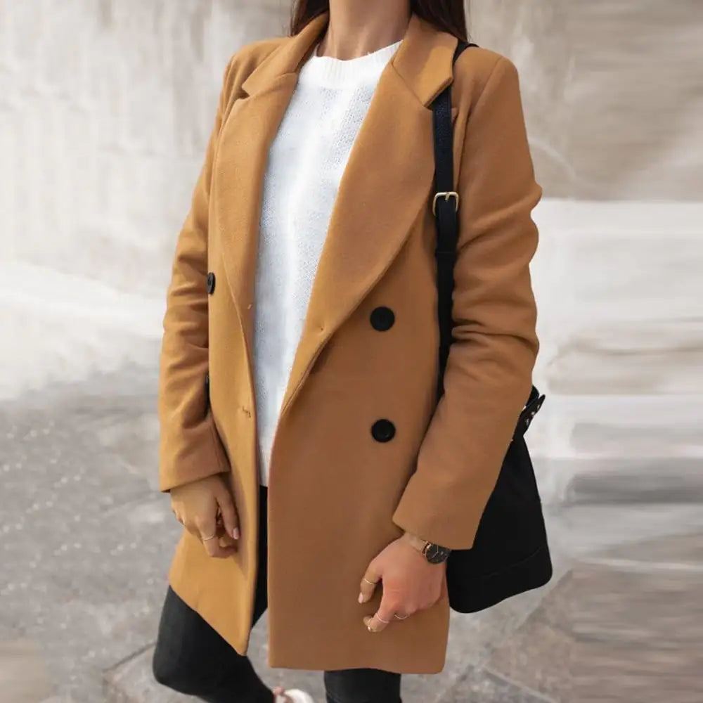 Long Woolen Winter Coats for Women