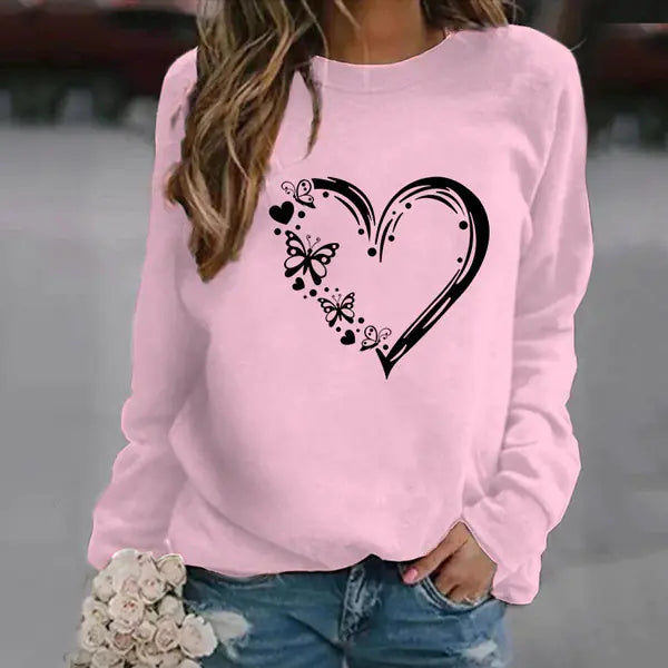 Casual Loose Sweatshirt for Women