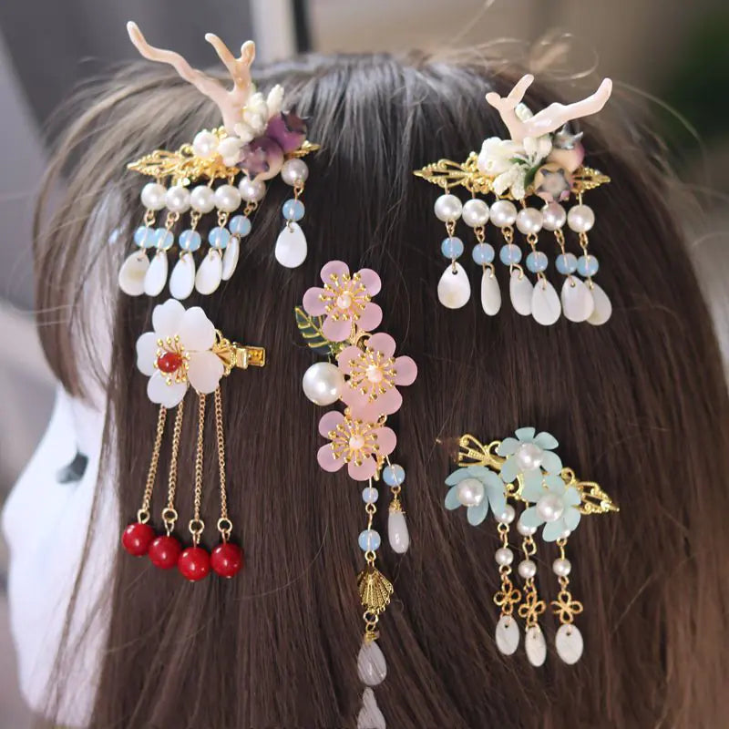 DIY Ancient Style Hair Accessories Kit for Cosplay