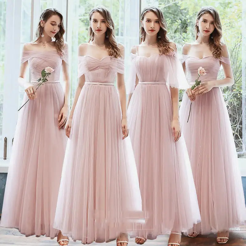 Autumn Winter Long Sister Group Wedding Performance