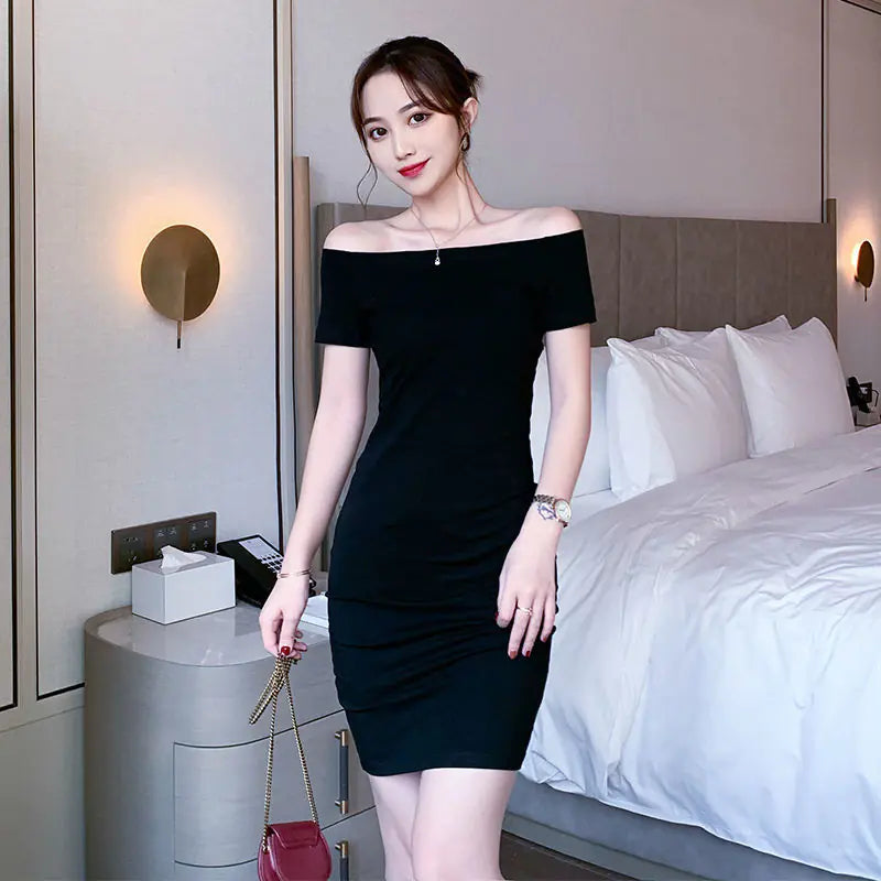 One-Shoulder Bodycon Dress for Women – Summer Style